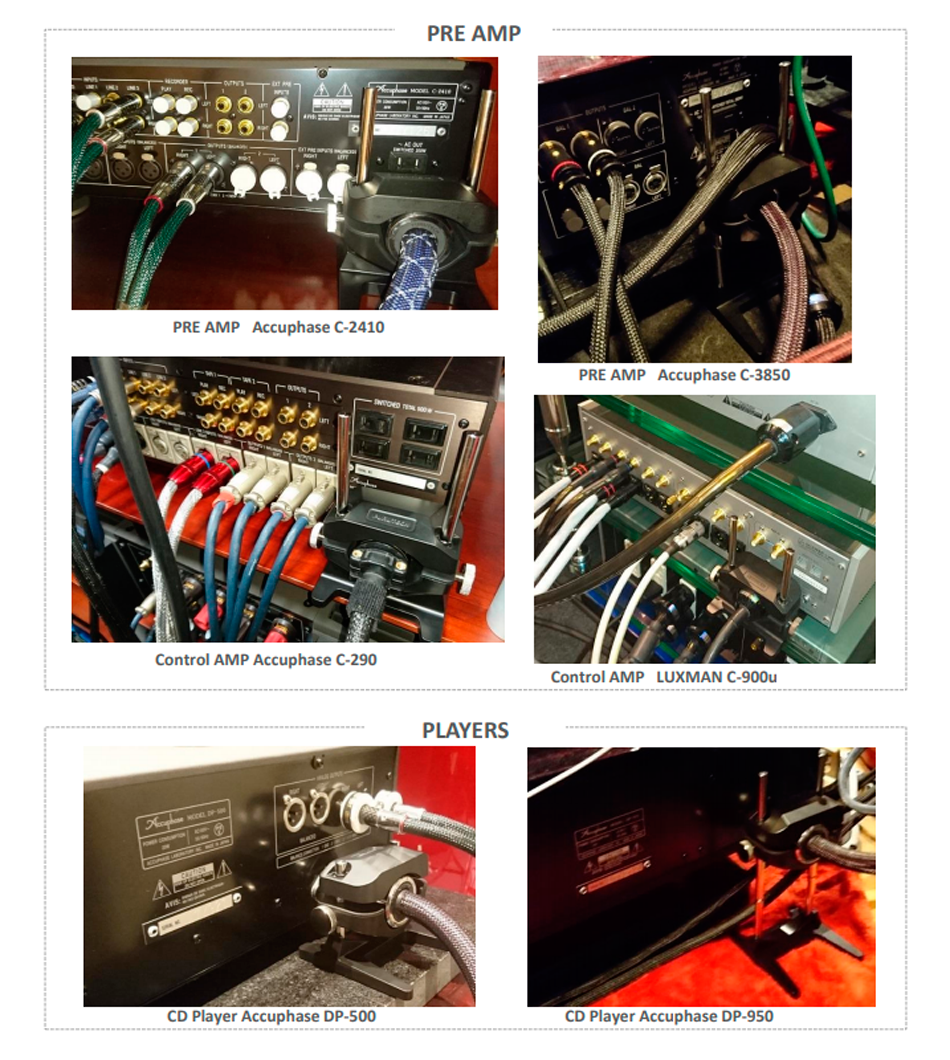 Furutech NCF Booster placement instructions