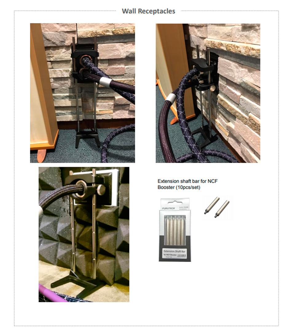 Furutech NCF Booster placement instructions