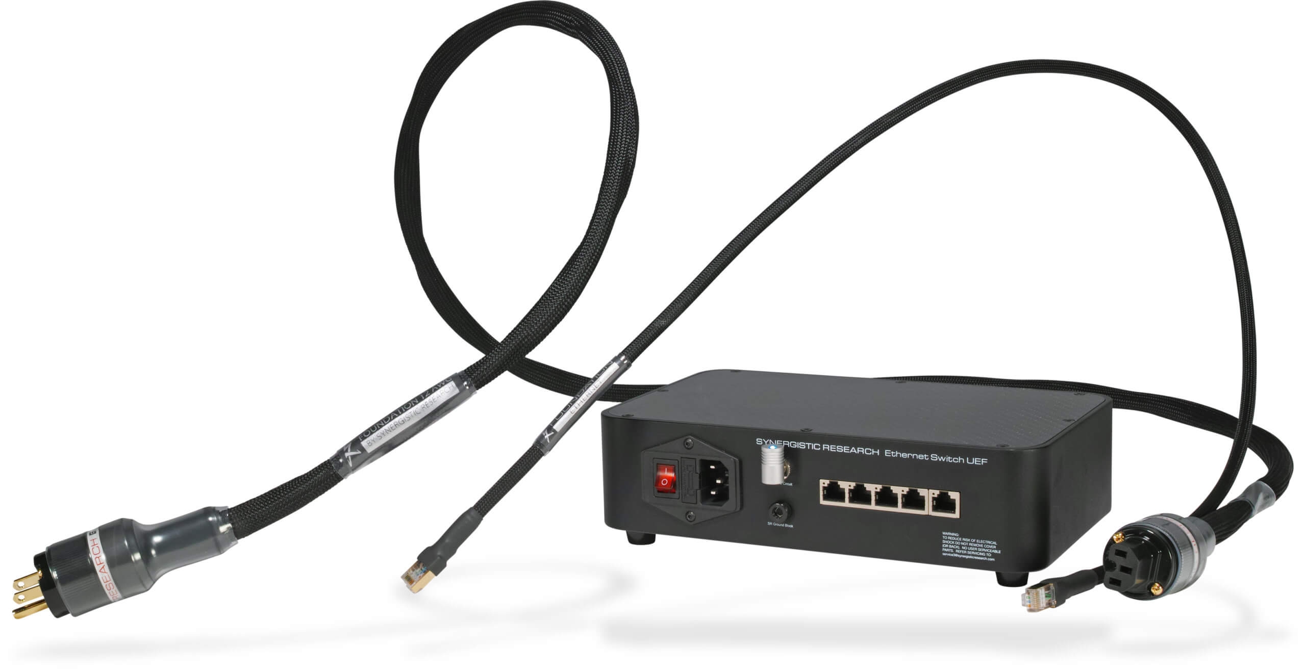 Synergistic Research LANケーブル Synergistic Research | Ethernet Switch UEF | Incl. KE-Mod & Power