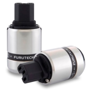 Furutech | FI-48(Rhodium) NCF | Shielded IEC Plug