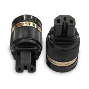 IeGo | 8075BK Rhodium plated | IEC Plug