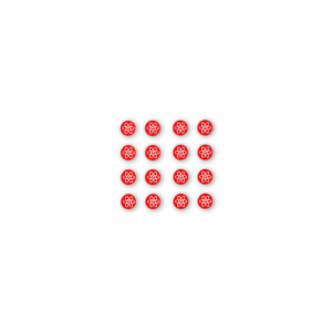 Telos Audio Design | Quantum Stickers | Round 5 & Square 6 mm
